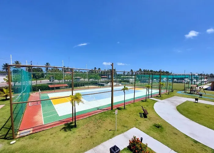 Flat Aconchegante, 3 Quartos, Condominio Muro Alto Em Porto De Galinhas
