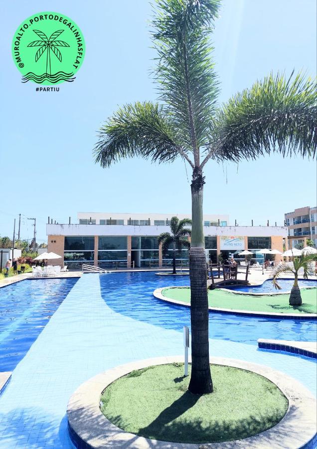 Apartment Flat Aconchegante, 3 Quartos, Condominio Muro Alto Em Porto de Galinhas